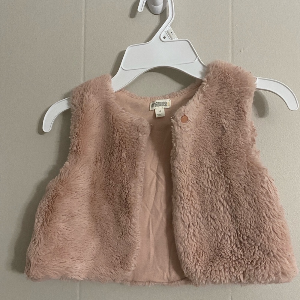Gymboree Faux Fur Cropped Shrug Jacket